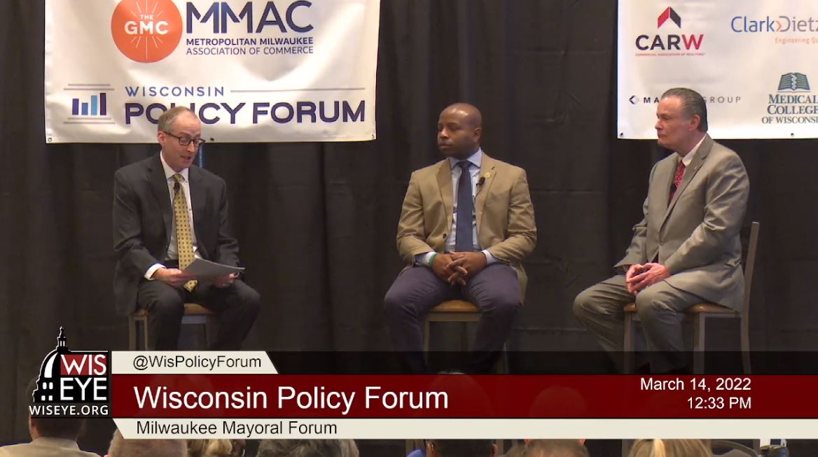 Donovan, Johnson trade shots over police funding during debate