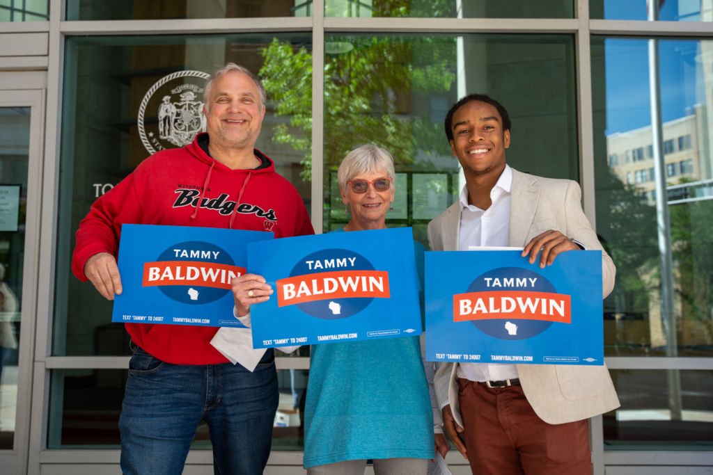 Baldwin campaign Submits nomination papers to get on the 2024 ballot