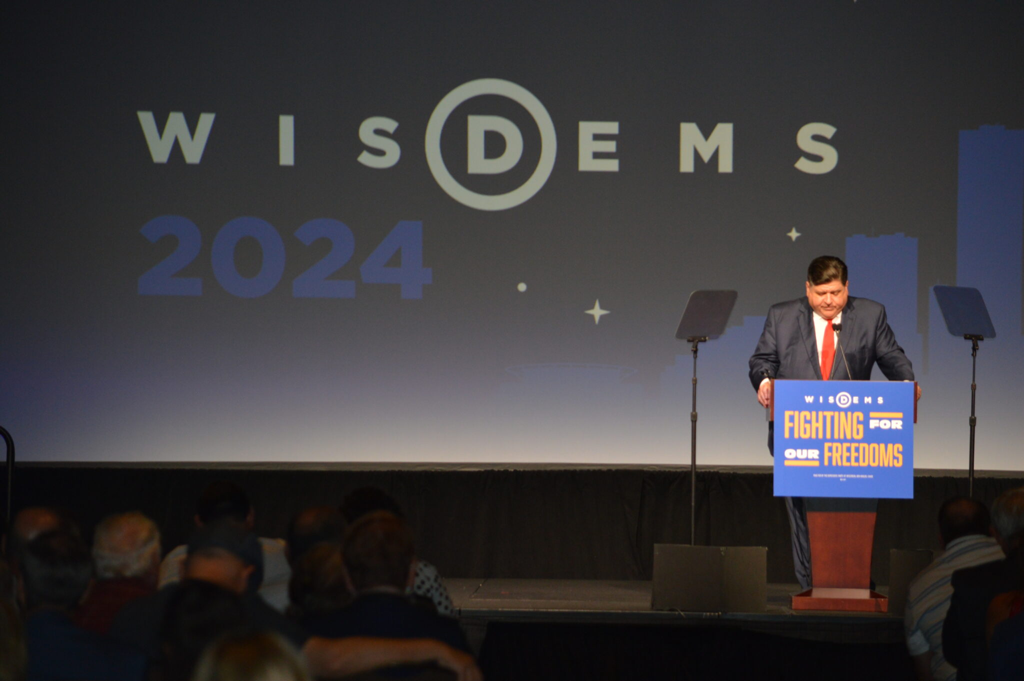 Pritzker urges Dems to win this fall, hurls insults at Trump - WisPolitics