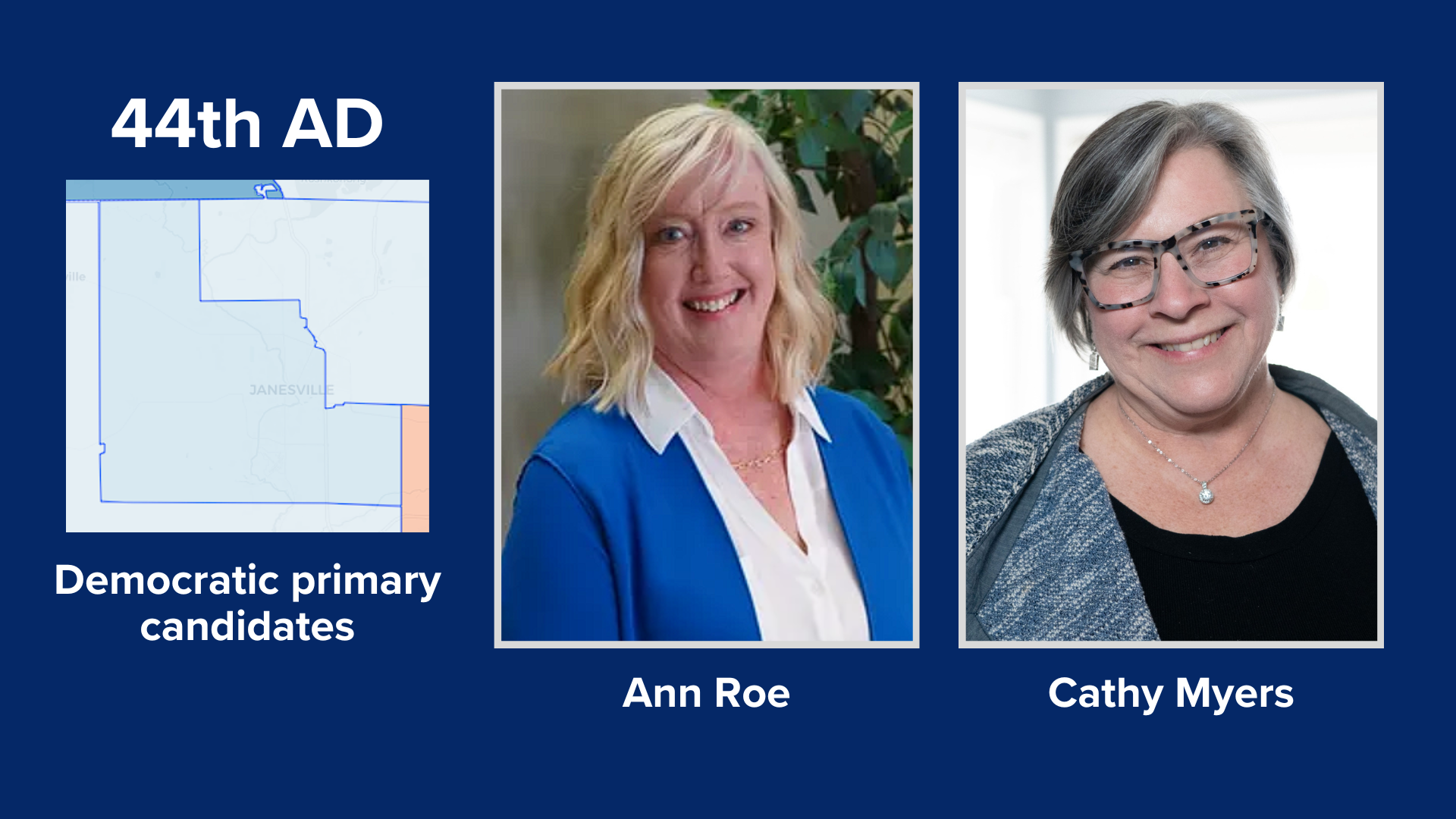 Rep. Ann Roe Wi 44th AD Dem primary candidates Roe, Myers both back more funding for ...
