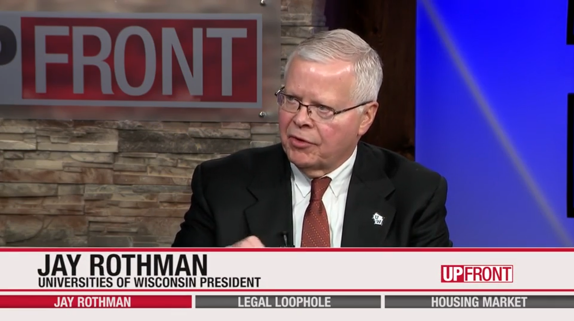 Rothman on 'UpFront' previews UW financial report - WisPolitics
