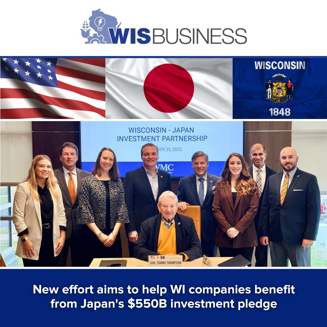 New effort aims to help WI companies benefit from Japan's $550B