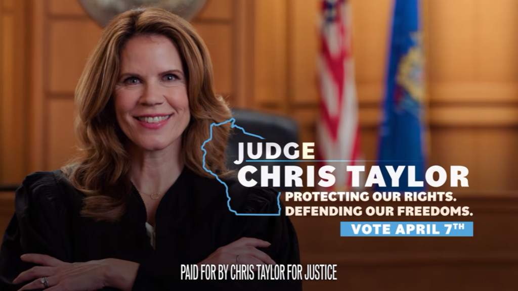 Taylor campaign ad screenshot