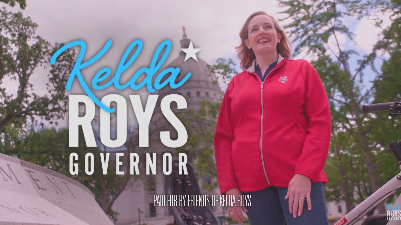 Roys in first TV ad says she delivered for Wisconsin