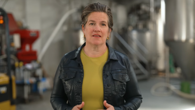 Former WEDC Secretary and CEO Missy Hughes launched her campaign for governor Sept 29, 2025. Screenshot from Hughes campaign video.