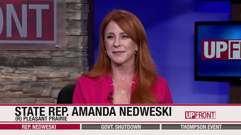 Rep. Amanda Nedweski, R-Pleasant Prairie, appeared on the Nov. 9, 2025, episode of WISN's  "UpFront," produced in partnership with WisPolitics-State Affairs.