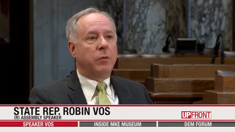 Assembly Speaker Robin Vos, R-Rochester, was a guest on the Jan. 25, 2026, episode of on WISN 12's “UpFront,” which is produced in partnership with WisPolitics-State Affairs.