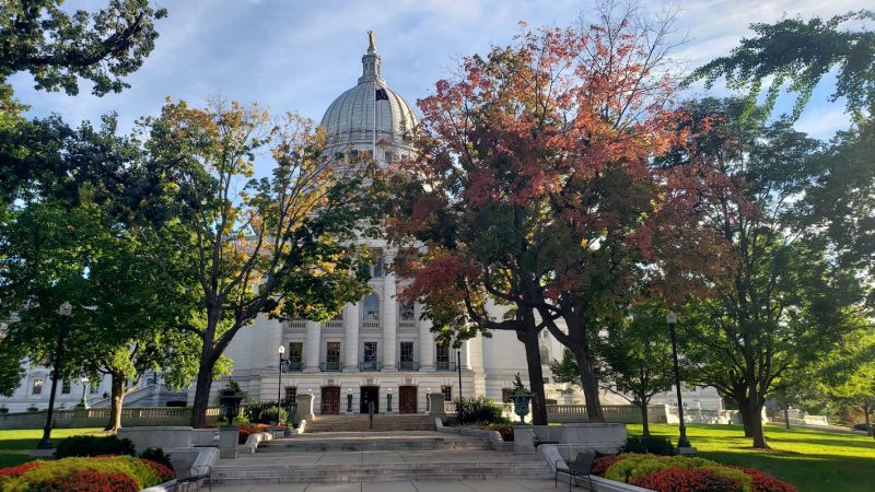 Wisconsin State Capitol building. Photo by David Wise. September 2022.