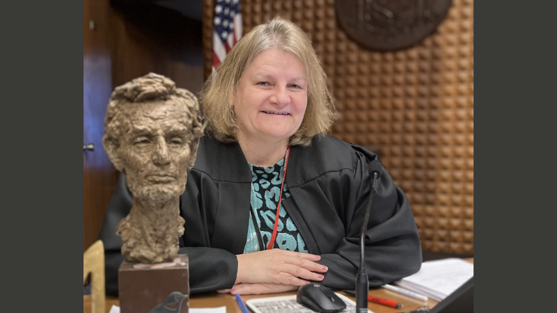 Milwaukee County Circuit Court Judge Hannah Dugan. Image via the Dugan campaign's Facebook page.