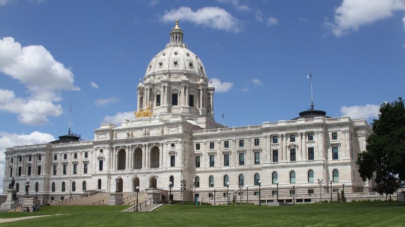 Minnesota State Capitol. Photo by Joe Hoover doing work as Myotus. Image used under Creative Commons license. Image has been cropped. https://creativecommons.org/licenses/by/4.0/
