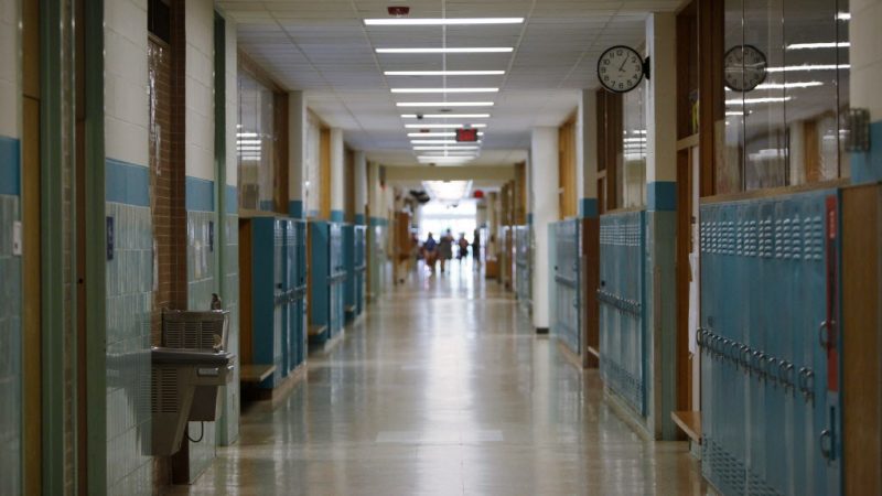 A hallway at Toki Middle School, in Madison, on Tuesday, June 23, 2015. photo by Michelle Stocker