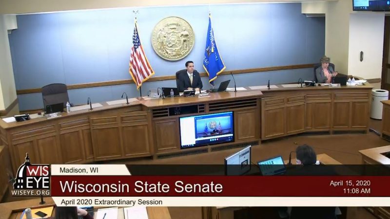 Senate virtual session