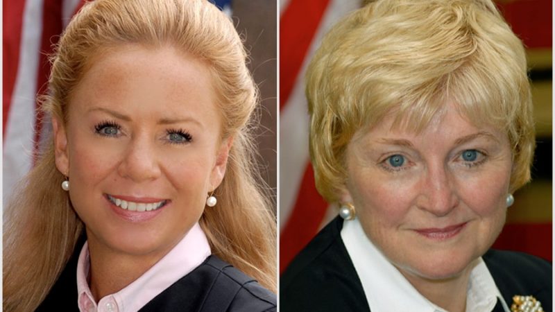 The state Supreme Court has selected conservative Annette Ziegler (left) to serve as its next chief justice, replacing Pat Roggensack (right) in the role.